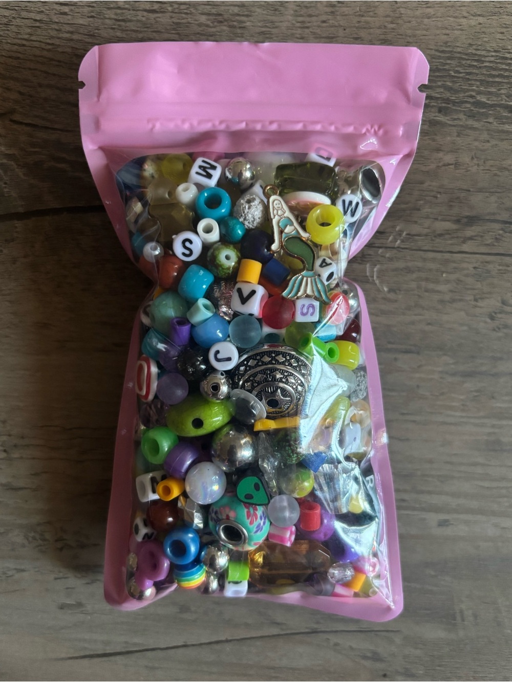Bead soup random grab bag of beads and charms
